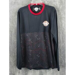 NWT Red Bull Rampage Men's Medium Ram B Contour Tech‎ Jersey Black / Red Graphic